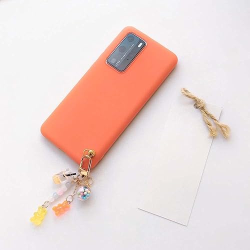 Miniatura 4 de Lindo llavero de resina de oso de goma de color caramelo, dijes de oso de animales, llaveros para llaves de automóvil, llavero colgante de joyería,