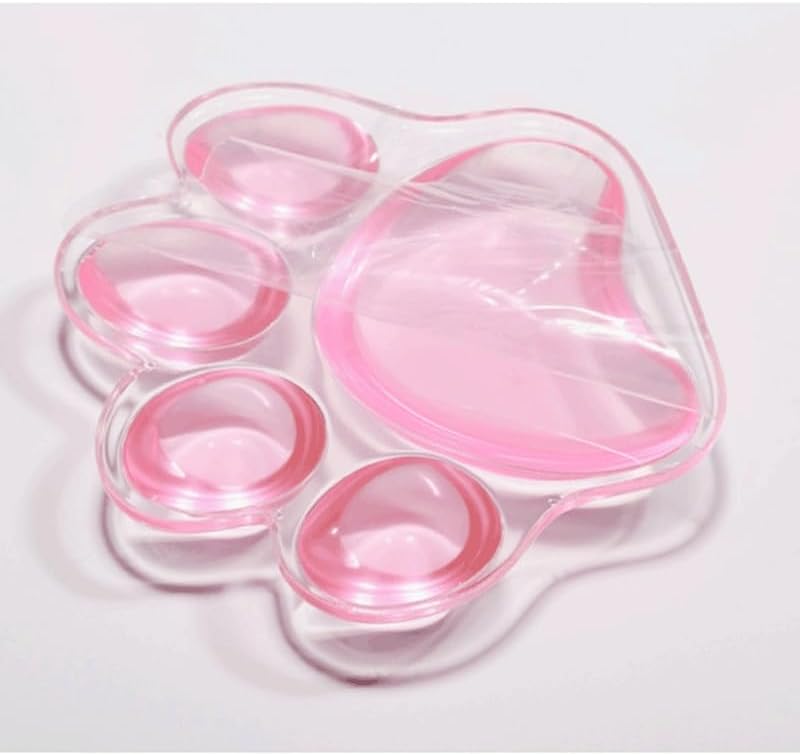 Transparent Silicone Cute Office Wrist Rest Pad Small Size Three-Dimensional Hand Pillow image 4