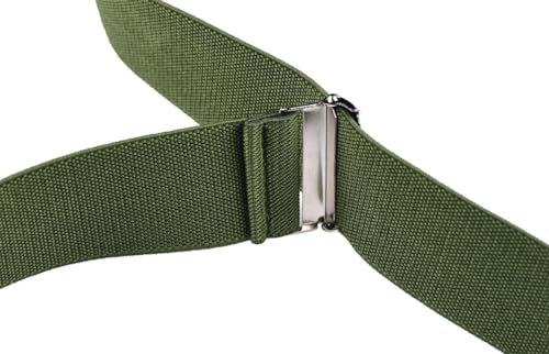 Image of Suspenders for Men with Snap Hooks Adjustable 1.4 inch Wide