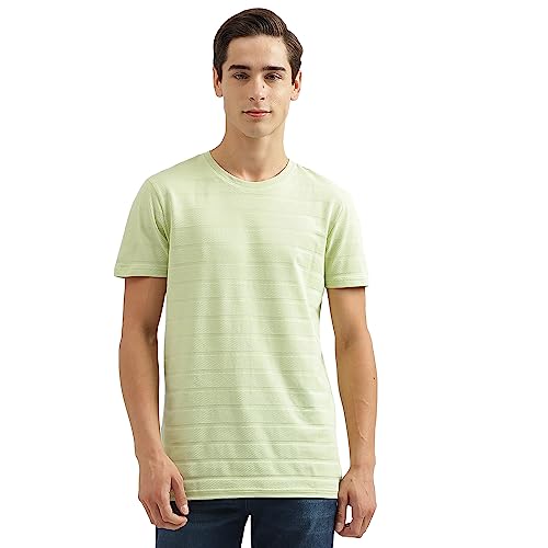 Image of UNITED COLORS OF BENETTON Men's Solid Regular Fit T-Shirt