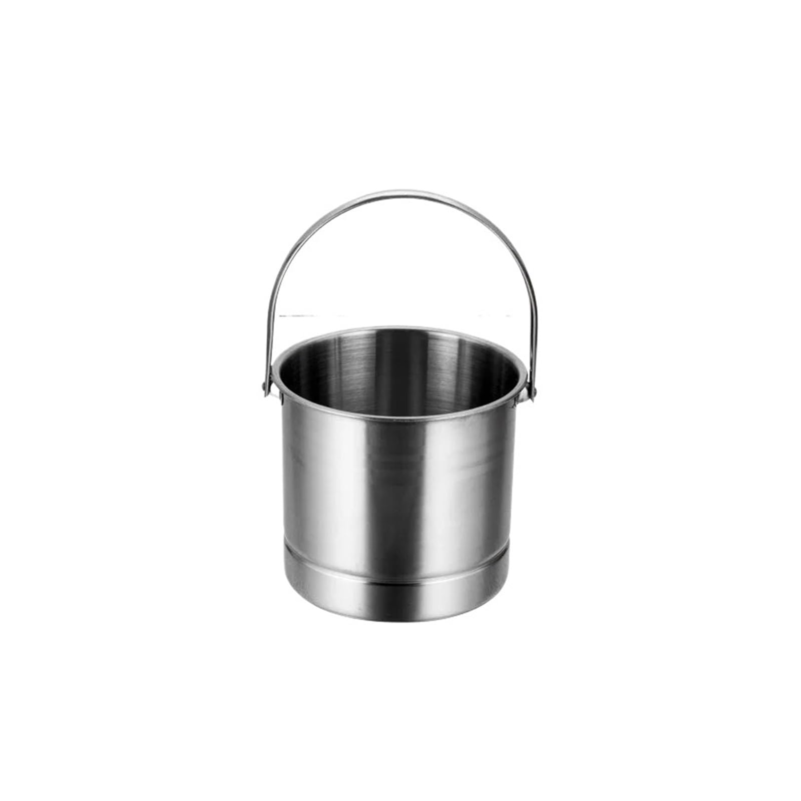 Secchiello for Ghiaccio in Acciaio Inox da 3/5L, refrigeratore for Vino e Birra, Produttore di Ghiaccio per Feste ed Eventi(A-1L)