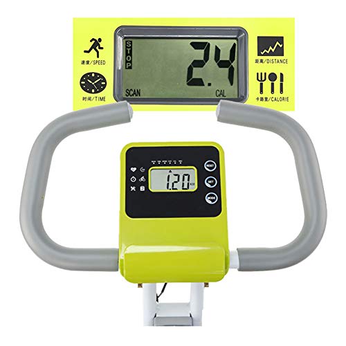 Image of Folding Exercise Bike, Indoor Fitness Bike with 8 Levels of Magnetic Resistance 7 - Levels of Seat Adjustments Indoor Cycling Stationary Bike