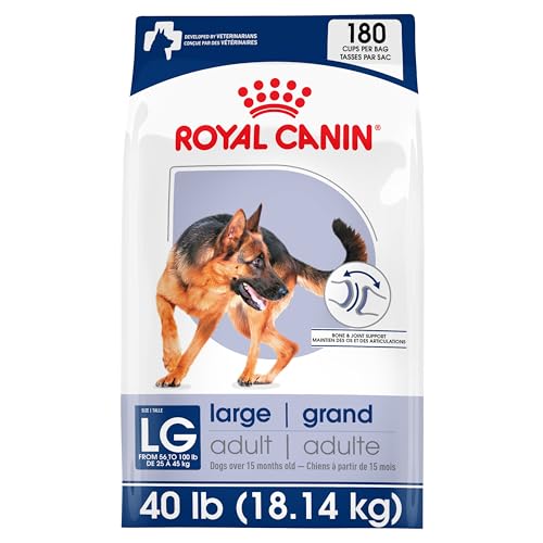 Royal Canin Size Health Nutrition Large Adult Dry Dog Food 40 lb Bag