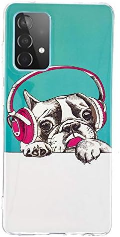 Samsung A13 4G Phone Case, Galaxy A13 4G Case Slim Luminous Glow in Dark Ultra Thin Silicone Flexible Soft TPU Shockproof Rubber Bumper Protective Cover for Samsung Galaxy A13 4G, Monster