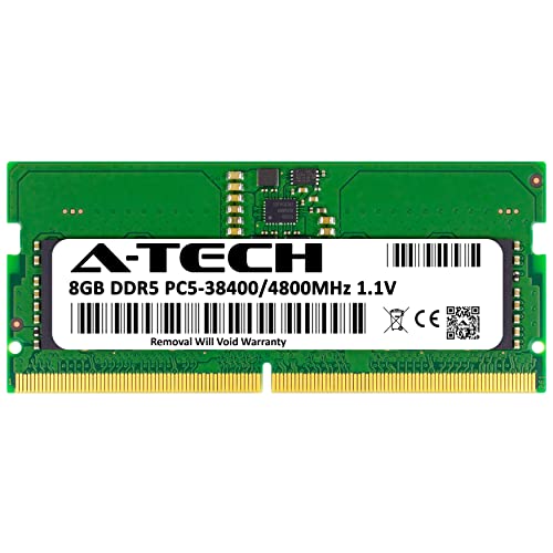 Image of A-Tech 8GB RAM for Dell Precision 3260 Compact | DDR5 4800MHz SO-DIMM PC5-38400 262-Pin Non-ECC Memory Upgrade Module