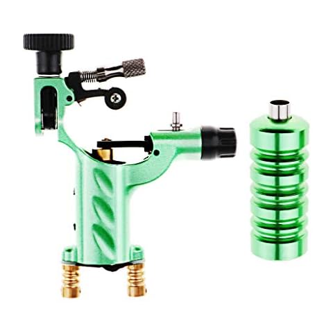 Rotary Tattoo Machine, Silent Alloy Dragonfly Rotary Motor for Liner Shader with Tattoo Machine Handle Cover