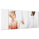 Dimensions totales : 190 x 70 cm – 6 cadres épaisseur 2 cm