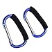 Dxg Grocery Bag Holder Handle Carrier Tool Grip Your Tote, Shopping and Plastic Bags 2 Pack (blue)