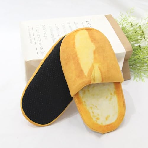 Bread Slippers for Women Men, Bread Loaf Slippers, Ugly Shoes for Women Part, Weird House Slippers for Halloween Christmas Gift4