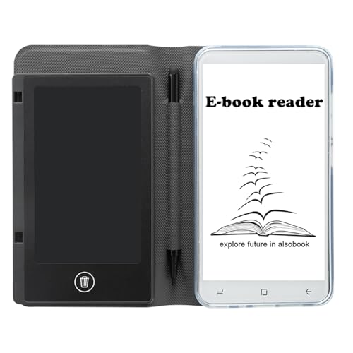 TFixol Lector de libros electrónicos de 5.0 pulgadas, altavoz integrado, cámara de 5 m, lector electrónico con tableta Handwr para aprendizaje curricular o lector de video PDF, color blanco