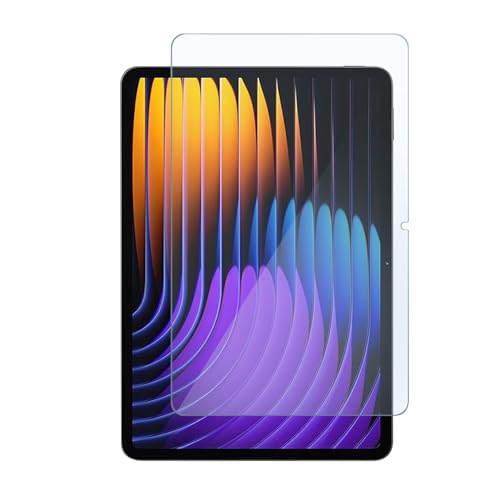 Image of HUMBLE Premium Tempered Glass for Mi Pad 8 / Pad 8 Pro / 7 / Pad 7 Pro 11.2 Inch 2024 | Clear HD Finish | 9H Durable Protection | Precision Edge Fit | Smudge Resistant | Scratch Defense | Quick Bubble Free Setup