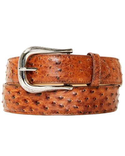 Men's 1978&Trade; Dawson Exotic Full Quill Ostrich Leather Cognac 32