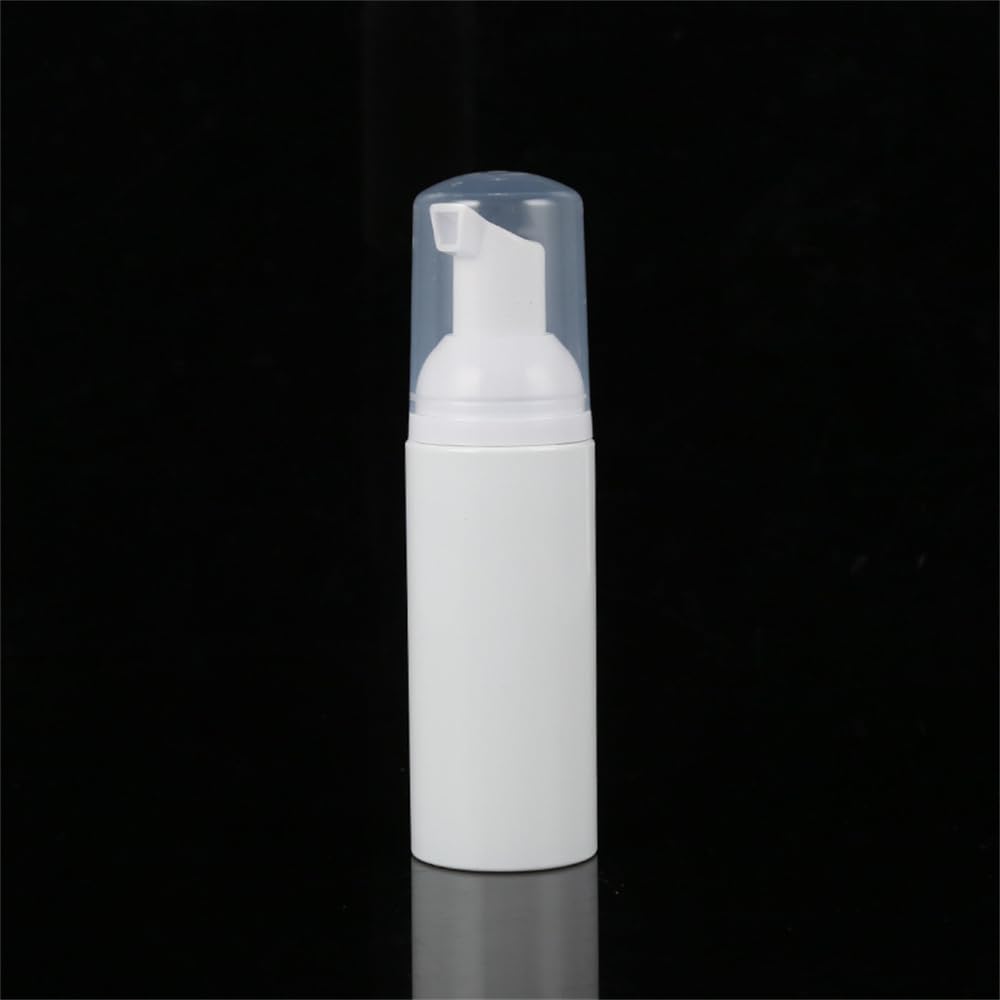 12 butelek z pompką z pianki, rozmiar podróżny, do wielokrotnego napełniania, puste pojemniki na ręce, szampon, mydło w płynie, białe (30 ml)