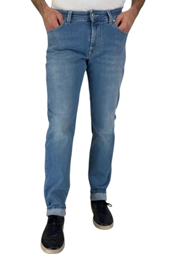 Lifestyle: Casual ROY ROGERS PANTALONE JEANS UOMO JS 317 MAN RRU076D576A041 BLU ORIGINALE PE 2024 Taglia US 30 Colore Blu