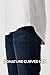 ShirtBANC White Hipster Hip Hop Long Drop Cut Mens Shirt Dance Dropcut Tshirt Scallop Hem Urban Streetwear Essential Tee