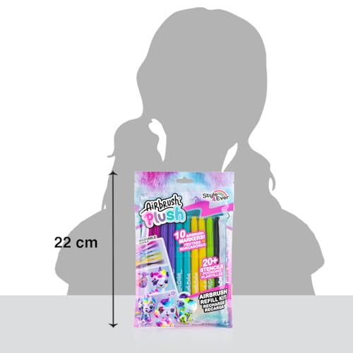 Canal Toys - Nachfüllpack für Airbrush-Plüschtier, 6+, OFG 256, Mehrfarbig