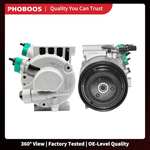 PHOBOOS A/C Compressor with Clutch Compatible with Hyundai Sonata 2011-2014 L4 2.0L/2.4L & Kia Optima 2011 L4 2.0L/2.4L. Ref. CO-11218C, 178317 by PHOBOOS - Image 8