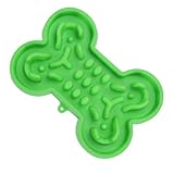 Toyvian Bol Etouffement Silicone Forme pour Chiens Nourrisseur Lent Vert Petit Fournitures...