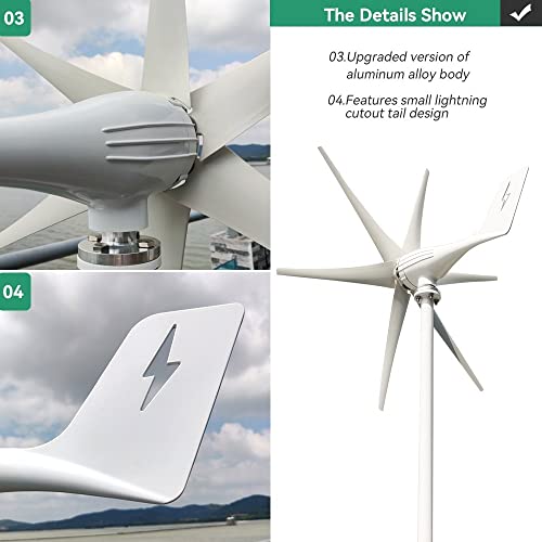 Générateur éolien 3000W 12V efficace pour optimiser votre électricité - 8