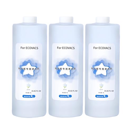 1000ml tB݊iECOVACS Deebot T10 Omni/T10 Turbo/X1 Omni/X1 Turbo/T20/T30 Pro Omni/X5 Pro Omni/X8 Pro Omni(1L-3 bottle)