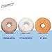 Entenmann's Soft’ees Assorted Donuts, 12 count, (1.42 oz each), Plain, Cinnamon, Sugar Powdered Doughnuts, 17 oz Variety Pack