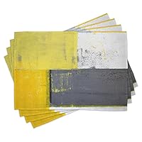 ABAKUHAUS scenico Tovaglietta Americana Set di 4, Strada