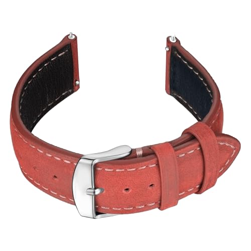Image of ACM Watch Strap 22mm compatible with Beatxp Exact Smartwatch | Luxury Leather Belt Classic Band