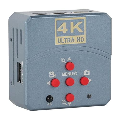 顕微鏡観察 48MP 4K 60FPS 1/2" 1080P HDMI USB 産業用ビデオ デジタル顕微鏡カメラ 130X ズーム C マウント レンズ(C)