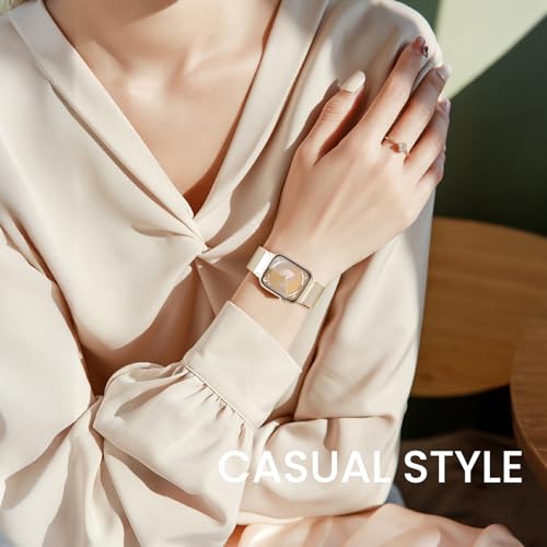 Image of Original Metal Milanese Loop Compatible with Apple Watch Band for Women Men