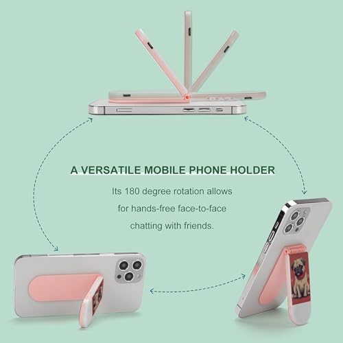 Support téléphone rechargeable avec lumière selfie carlin