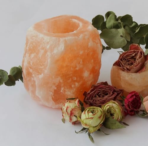 Portavelas de Sal del Himalaya - Esencia del Himalaya