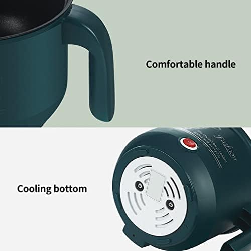 Tatoonly Electric Hot Pot,1.8L Mini Portable Electric Cooker Multi-Functional Electric Skillet Non Stick Pan,Race Cooker with Steamer/Lid,Travel Electric Pot for Noodles,Soup,Porridge,Eggs,Pasta