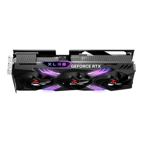 PNY GeForce RTX™ 4070 Ti Super 16GB XLR8 Gaming Verto™ Epic-X RGB™ OC Triple Fan Graphics Card DLSS 3 (ARGB, 256-bit, GDDR6X, PCIe 4.0, HDMI/DisplayPort, incl. Adapter & Support Bracket, 3.3 Slot)