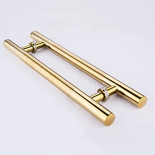 Poignée de porte en acier inoxydable pour entrée moderne et lumineuse - 2