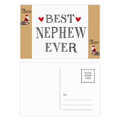 Cartes postales Best Nephew Ever pour anniversaires et fêtes