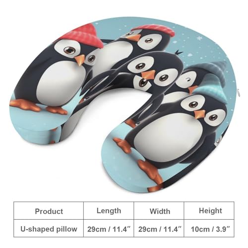 Almohada de viaje espuma viscoelástica tamaño único miniatura 2