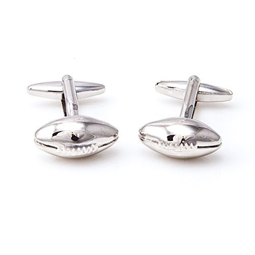 Par de Mancuernillas y Barra de Corbata MRCUFF Football miniatura 3