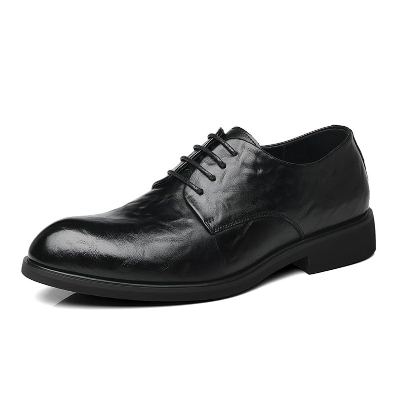 Mens Casual Dress Oxfords Shoes Lace Up Business Office Wedding Formal Modern