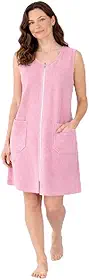 Roupão Robe Feminino Atoalhado Ziper Hidro Banho Cavado