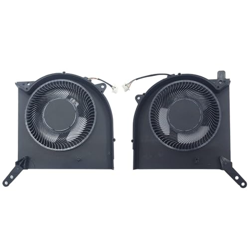 Image of LAPPYZONE New Replacement Cooling Fans for Lenovo Legion 5 Pro 16ACH6H R9000P 2021H RTX3060 RTX3070 Model Gaming Laptop Series CPU GPU Fan (4-Pin 4-Wire) 10V 0.8A