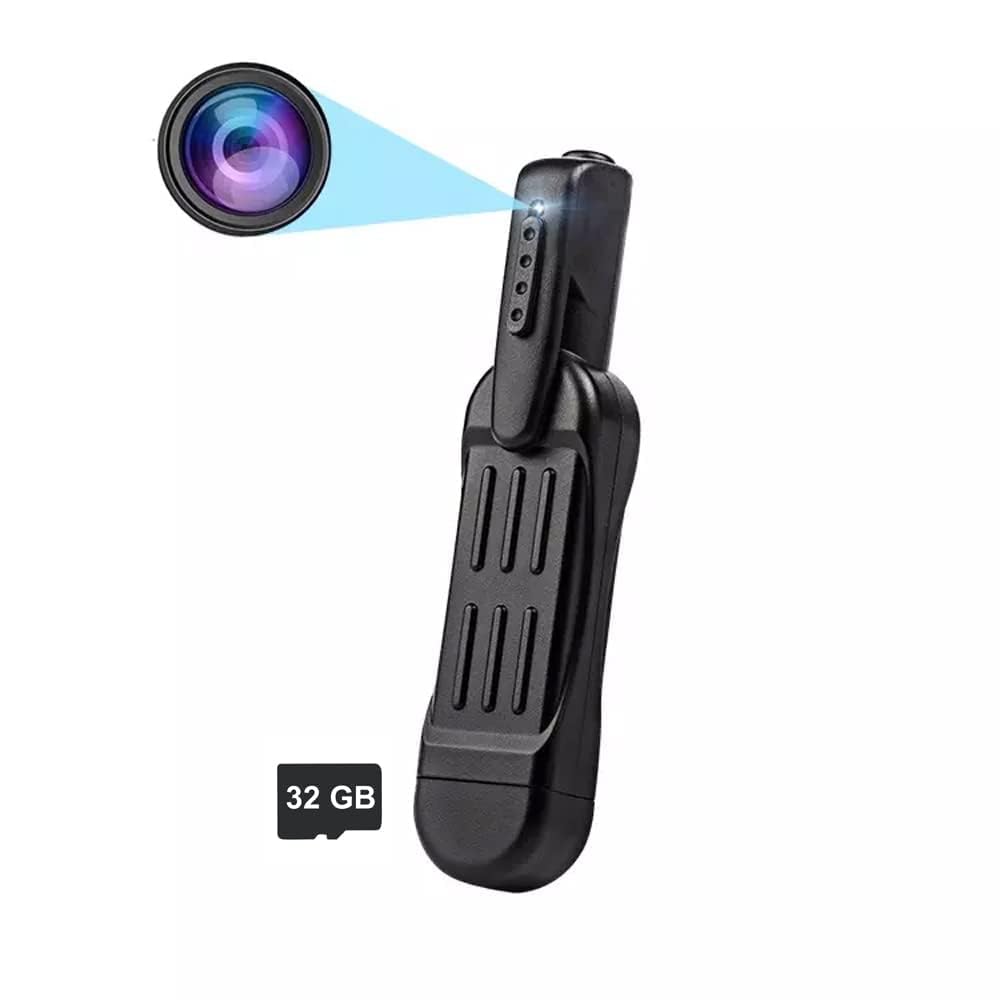 IYZA Bat Pen Pocket Body Camera Free 32GB Memory Card Included 1080p Video Audio Recording for 4 Hours After Single Charge Indoor Security Camera-image-27