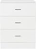 Nightstand Bedside Table 3 Drawers Bedside Table Side Table Modern Wooden Chest of Drawers for Bedroom Side table