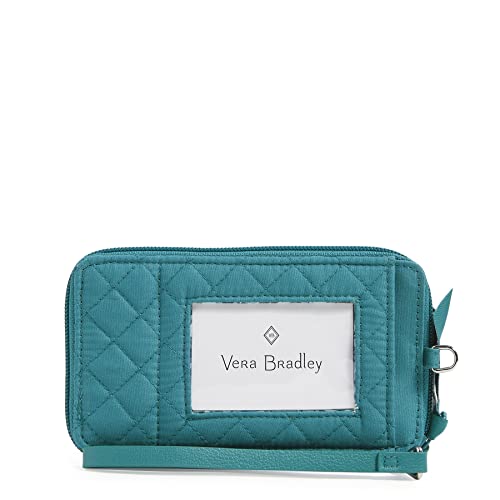 Image of Vera Bradley Women's Iconic Rfid Smartphone Wristlet, Signature Cotton