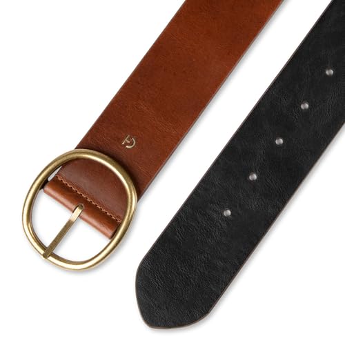 Cole Haan womens Reversible Circle Flip-buckle 2" Wide Width Belt for Dresses, Blazers, Skirts4