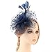 AQOKKA Women Fascinators Hats Flower Fascinators with Headband and Clip Tea Party Headwear for Women and Girls