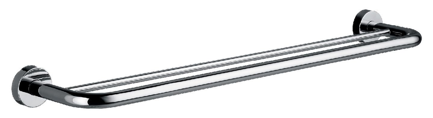 EMCO 456100160 Doppelbadetuchhalter Rondo 2 600 mm, verchromt