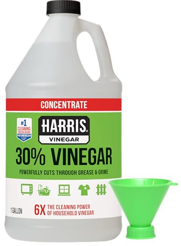 HARRIS 30% Extra Strength Concentrated Vinegar for Home Cleaning and