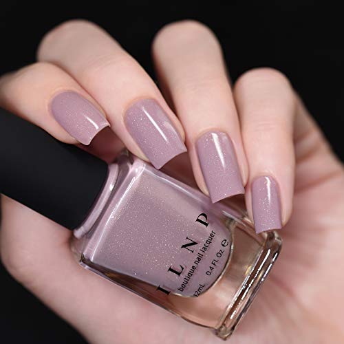 Image of ILNP Internship - Dusty Plum Neutral Nail Polish, Subtle Holographic, Chip Resistant, 7-Free, Non-Toxic, Vegan, Cruelty Free, 12ml