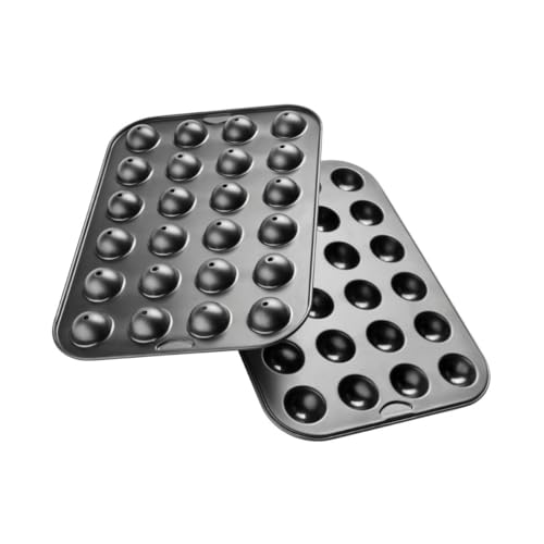 Zenker 7424 Moule pop cake 24 empreintes et 48 bâtonnets, moule cake pop et batonnet pop cake, moule à gâteaux, moule a sucette, moule sucette chocolat, Acier, Plastique, 38,5 x 26,5 x 3 cm