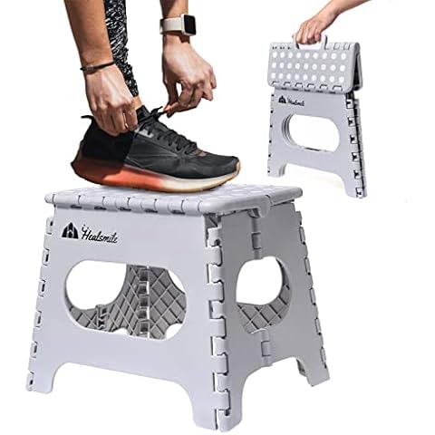 HealSmile Klappbarer Tritthocker aus Kunststoff - Tragegriffe, 150 kg Cover